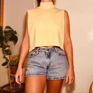 Vintage cut-off turtleneck